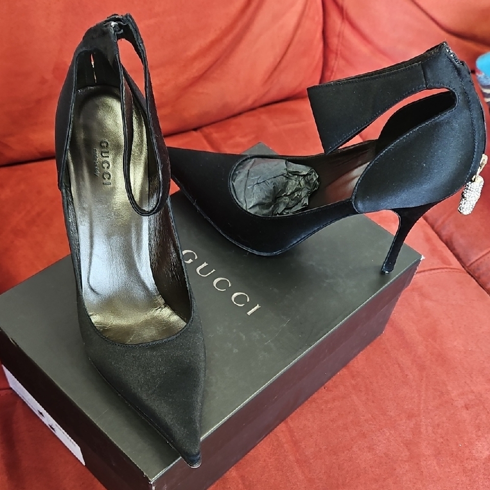 Gucci Black Women's Stiletto Heels